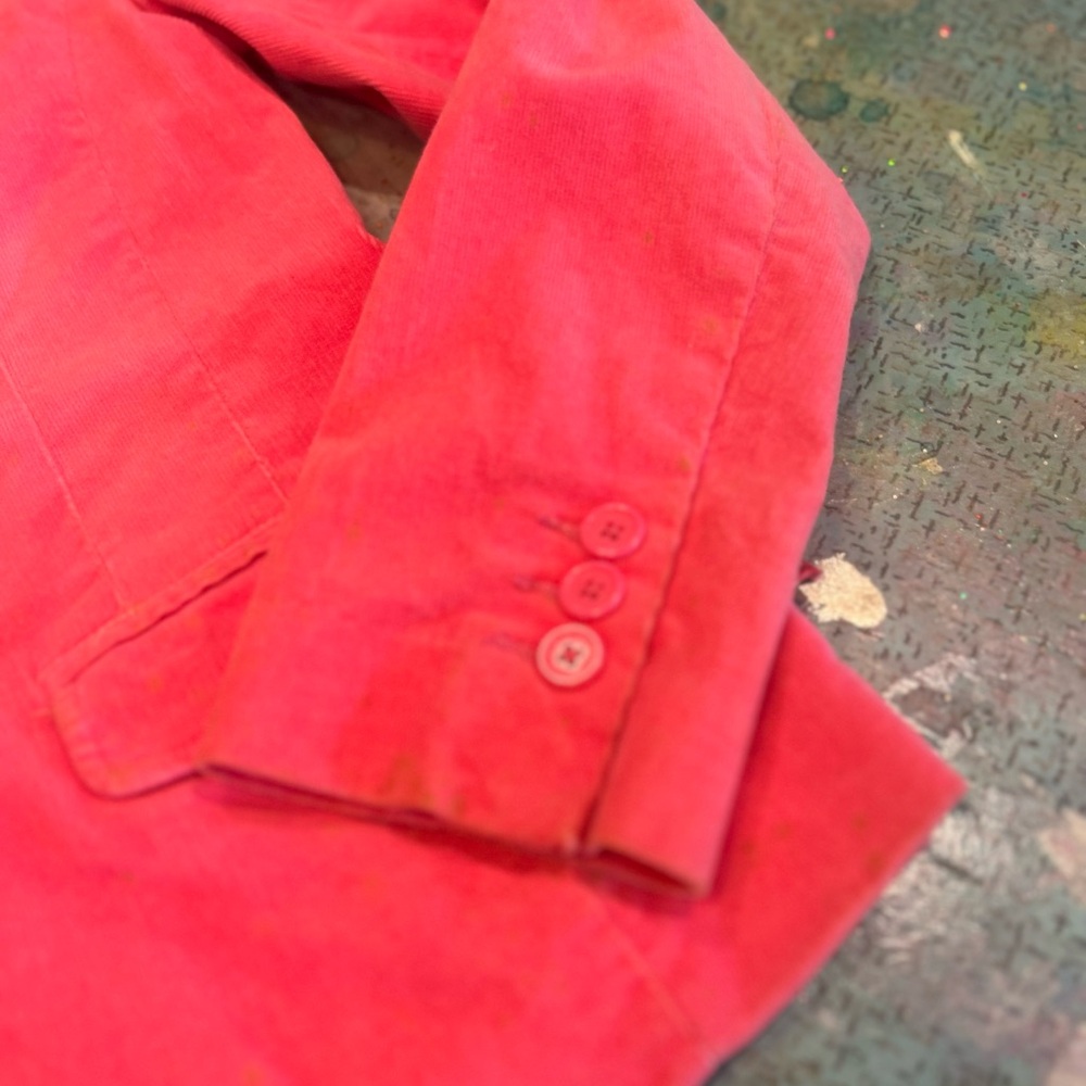 Rustic Pink Corduroy Jacket - Picture 5 of 13